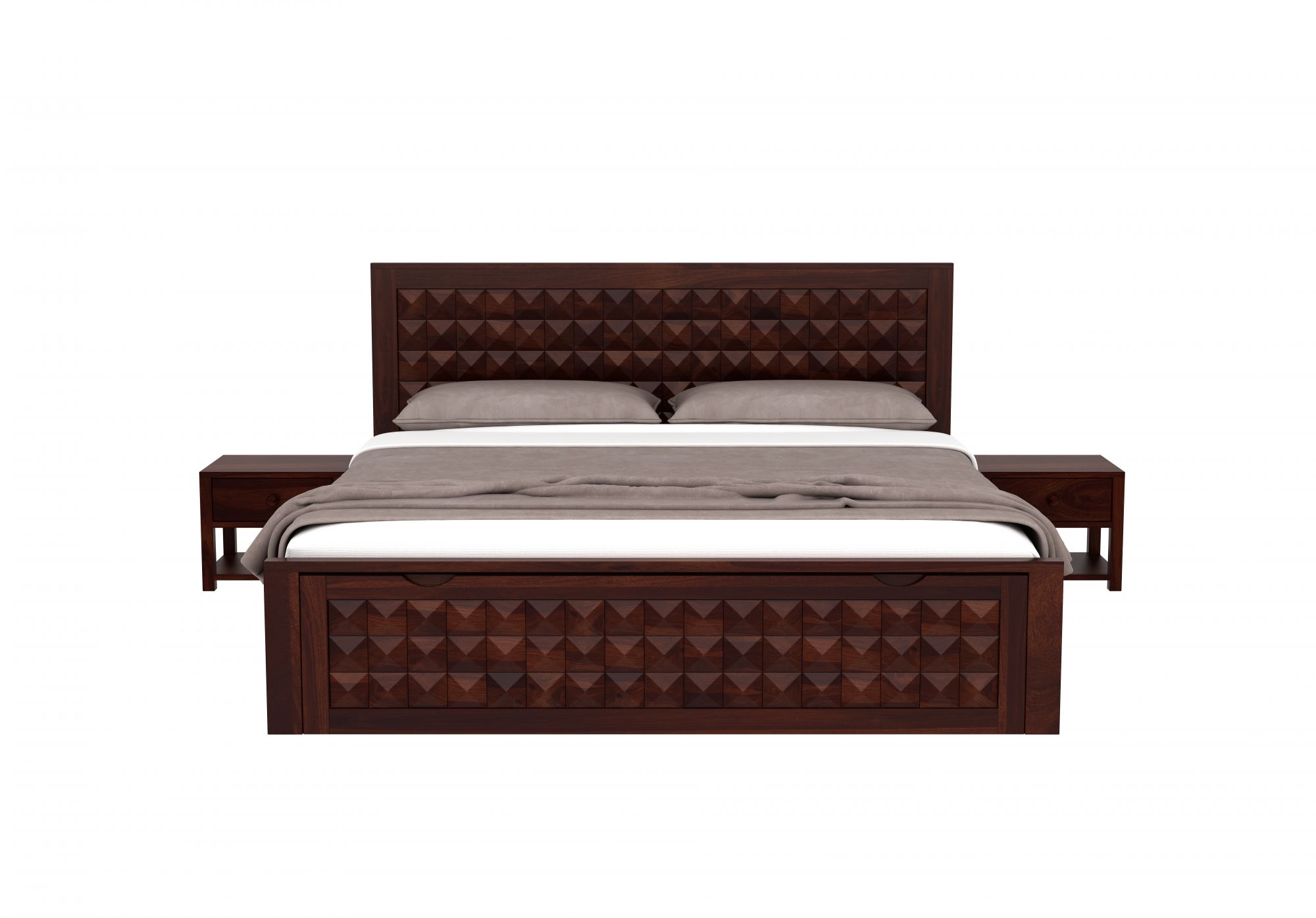 Diamond Bed HQ with Drawer and Box Storage - Image 5