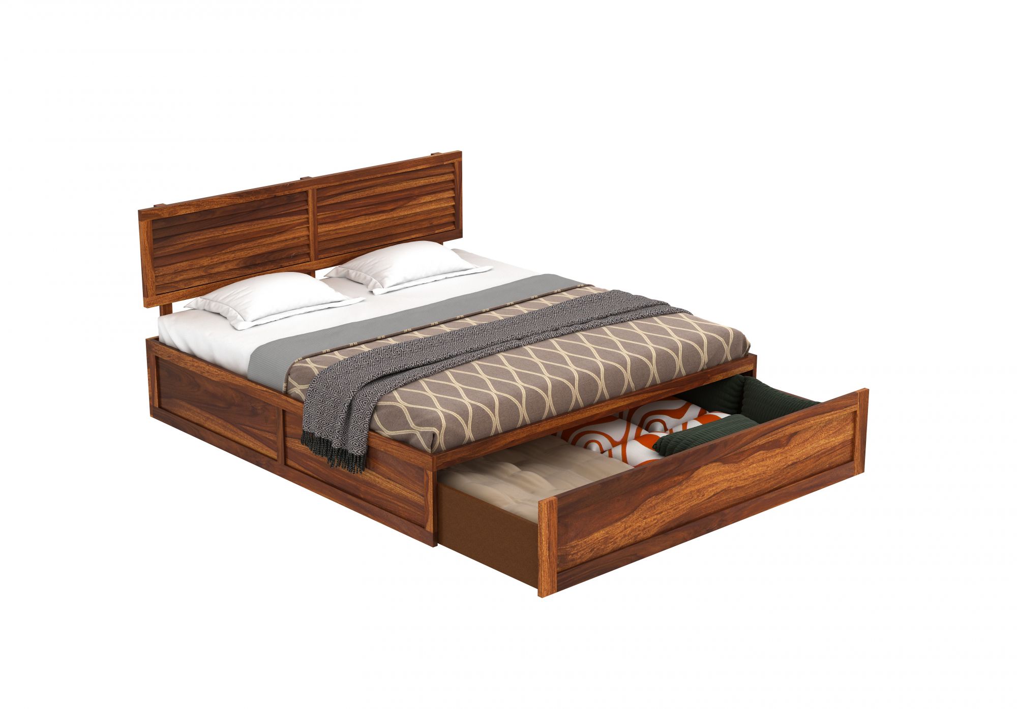 King Size Bed Without Storage - Image 4