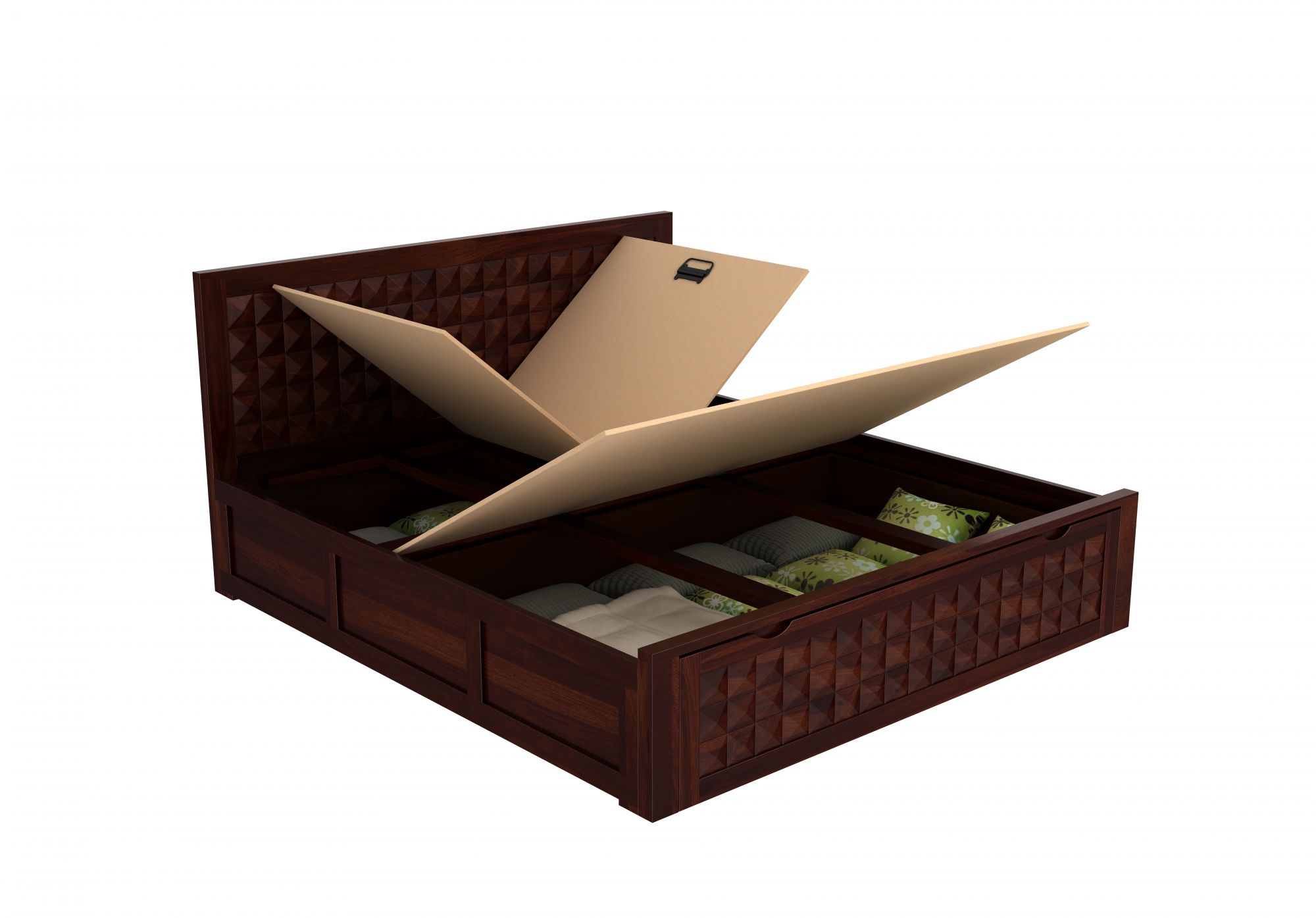 Diamond Bed HQ with Drawer and Box Storage - Image 2