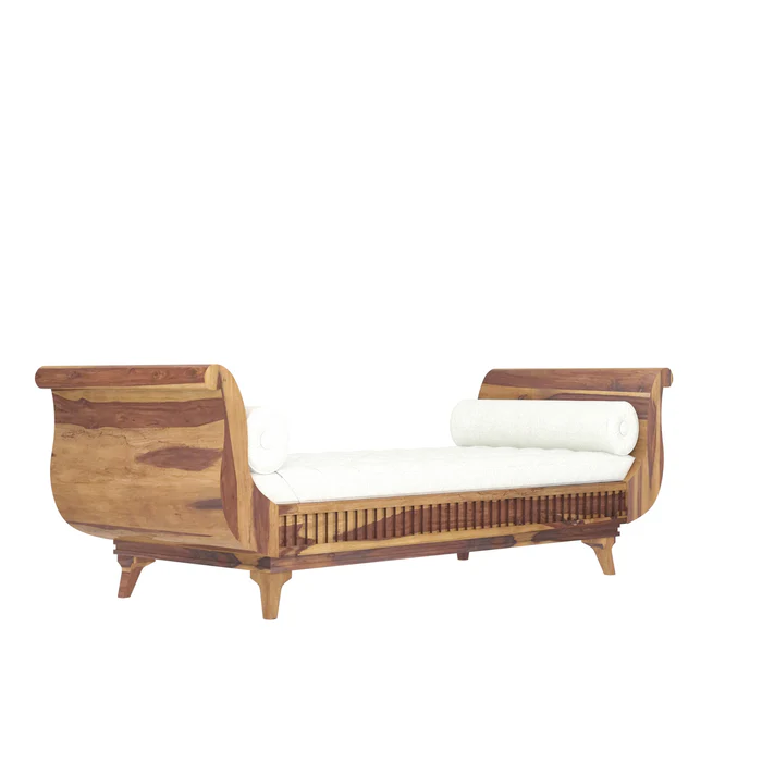 Traditional Long Sofa - Image 4