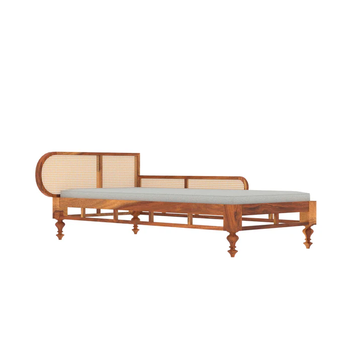 Ethnic Soft Cane Style Sofa - Image 6