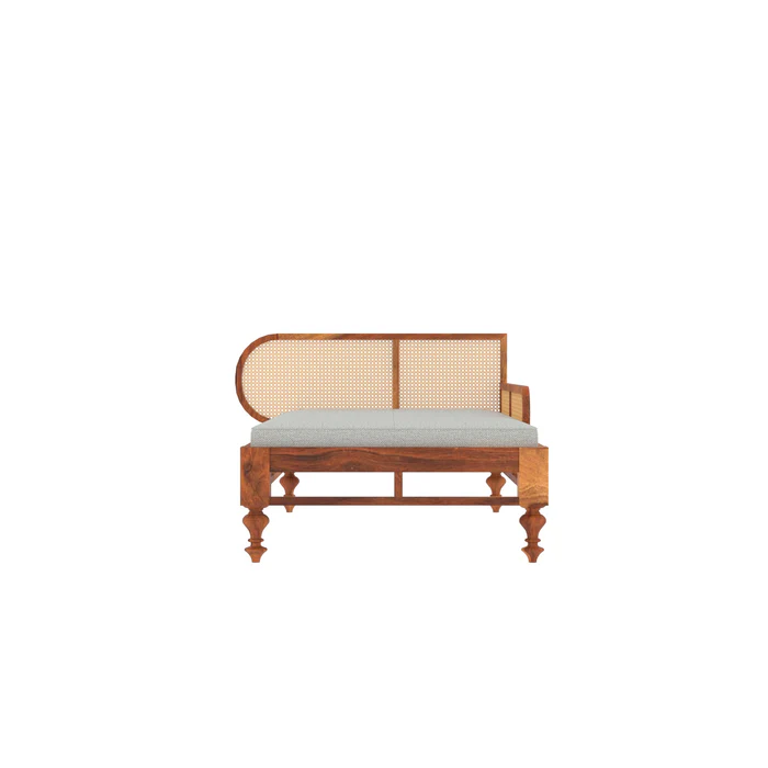 Ethnic Soft Cane Style Sofa - Image 5