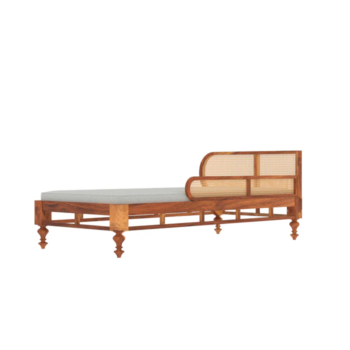 Ethnic Soft Cane Style Sofa - Image 4