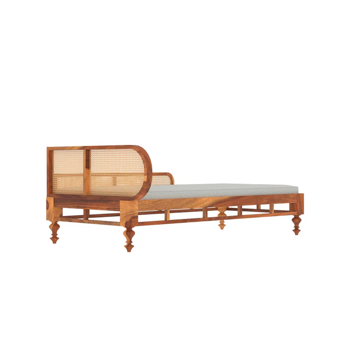 Ethnic Soft Cane Style Sofa - Image 3