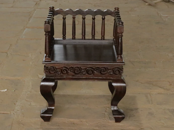 Glorious Dark Brown Finished Single Sofa - Image 3