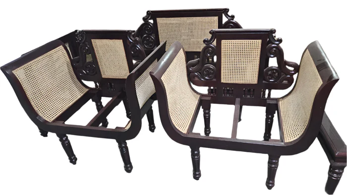 Ethnic Woven Sides Couch Set - Image 3